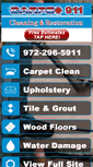 Mobile Screenshot of callcarpet911.com
